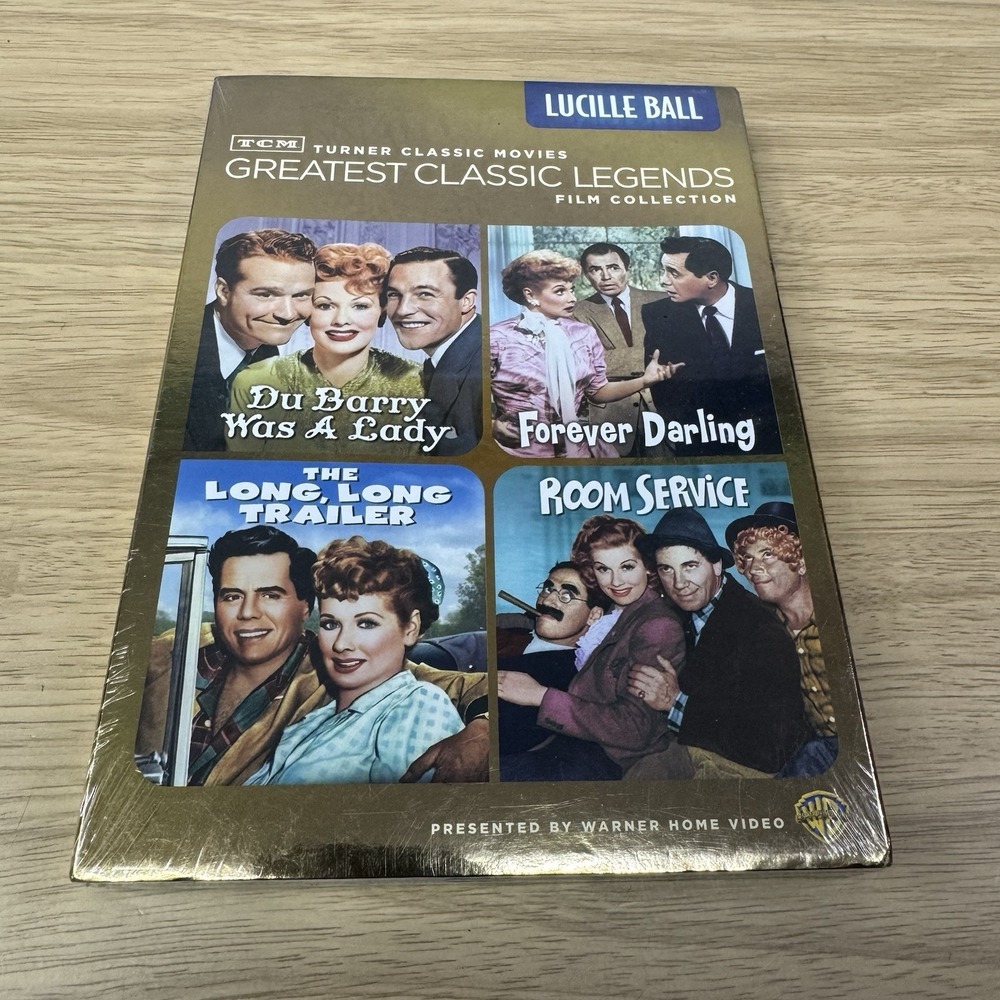 TCM Greatest Classic Legends Film Collection: Lucille Ball Brand New Sealed